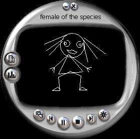 Female of the Species in Windows Media Player