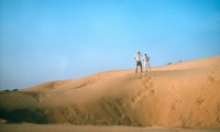 Lucian and Devon in the Great Thar Desert